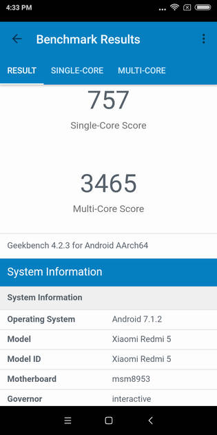 Benchmarks