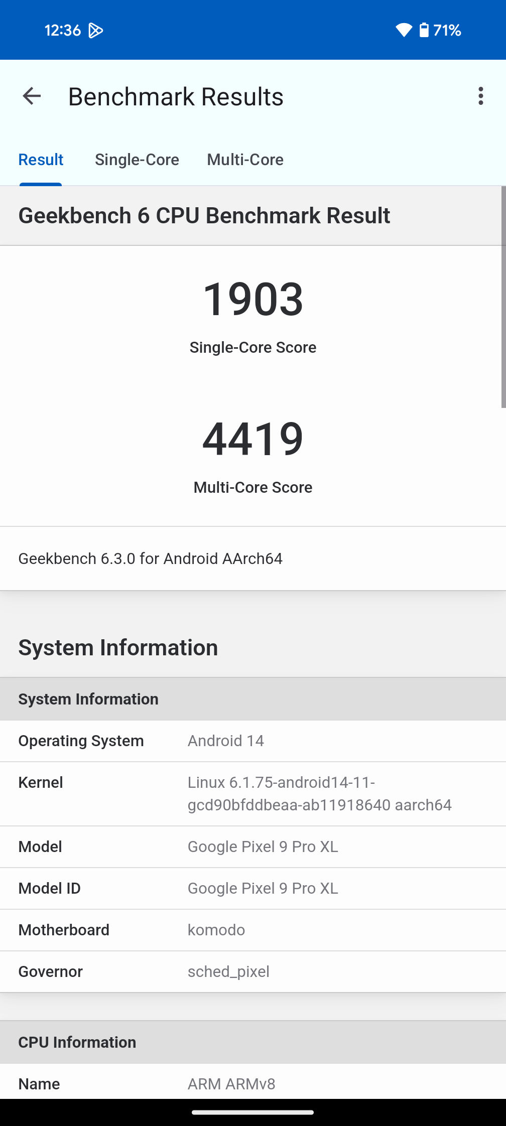 Benchmarks