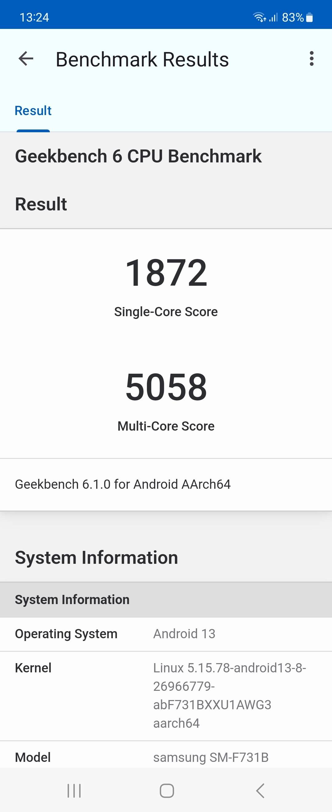 Benchmarks