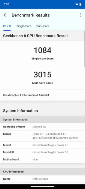 Benchmarks