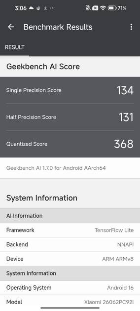 Benchmarks