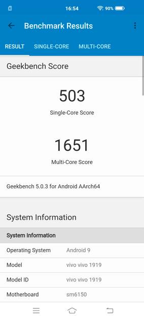 Geekbench5 Benchmark
