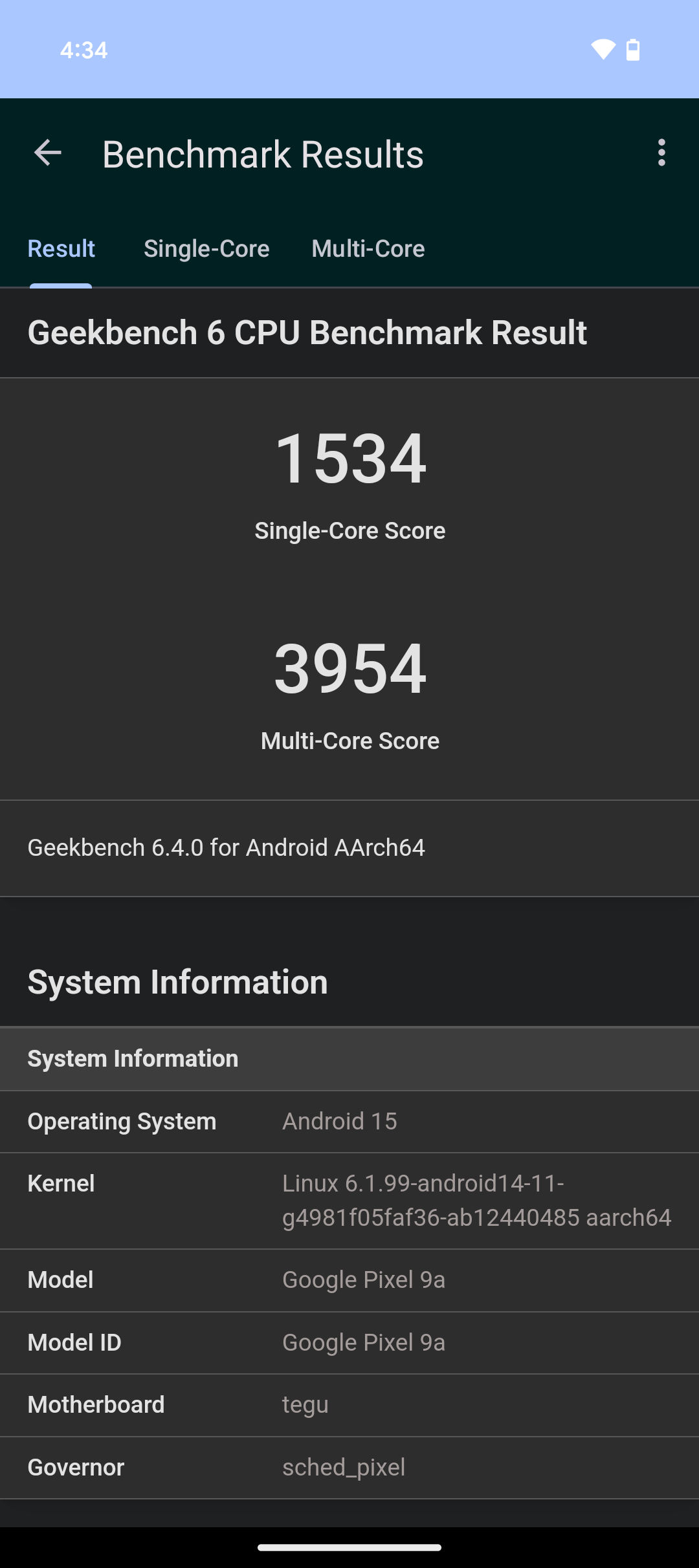 Benchmarks