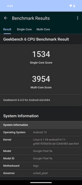 Geekbench6 Benchmark