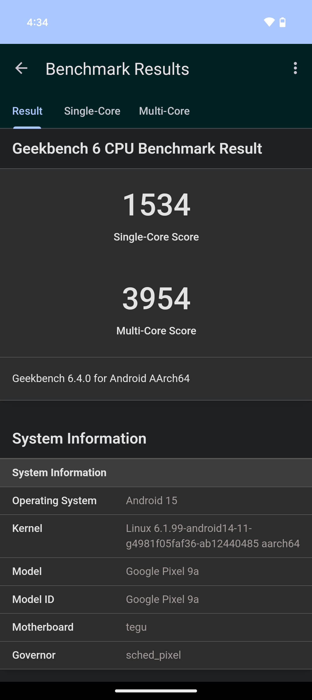 Benchmarks