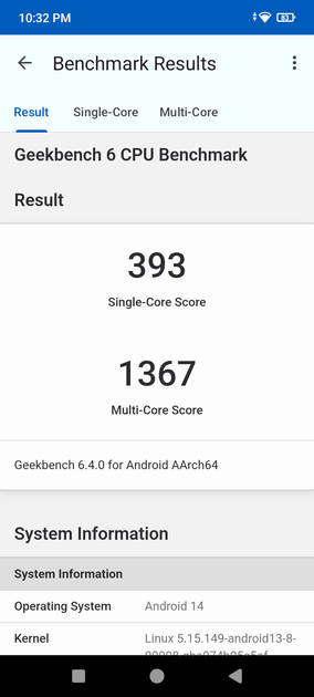 Benchmarks