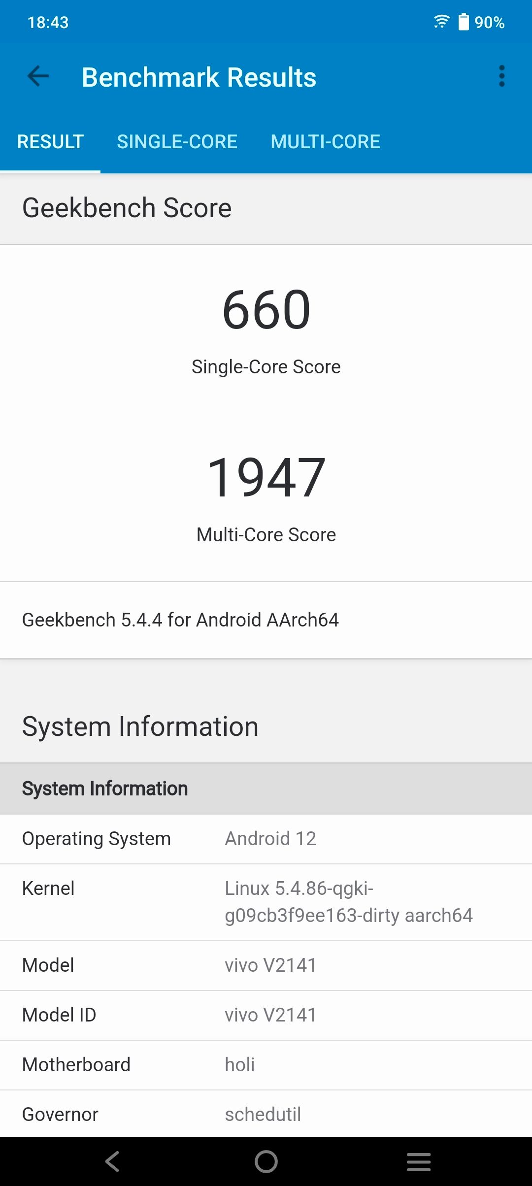 Benchmarks