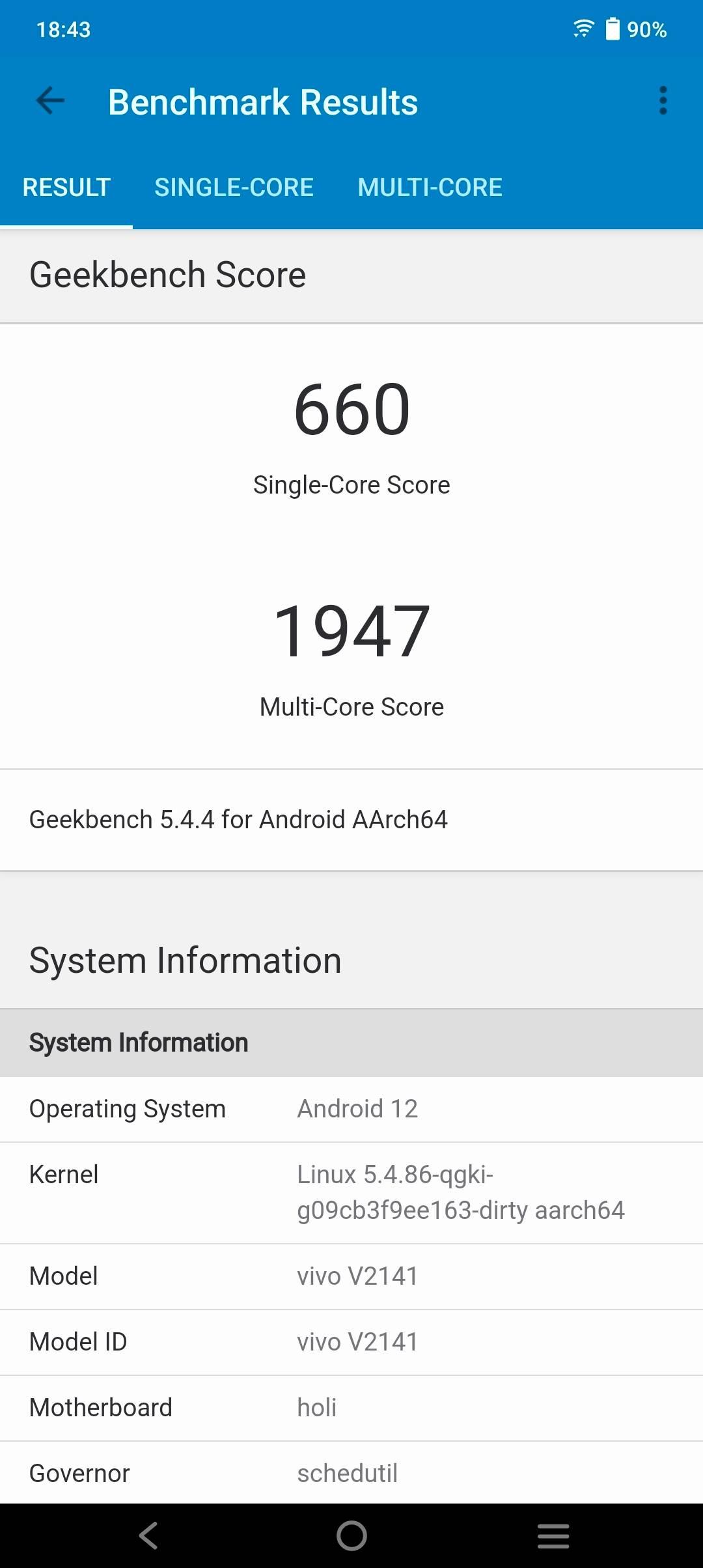 Benchmarks