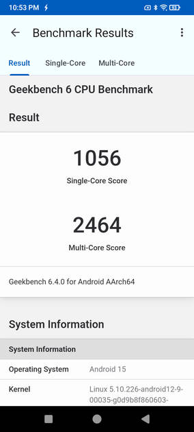 Geekbench6 Benchmark