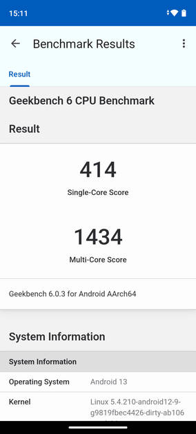 Geekbench6 Benchmark