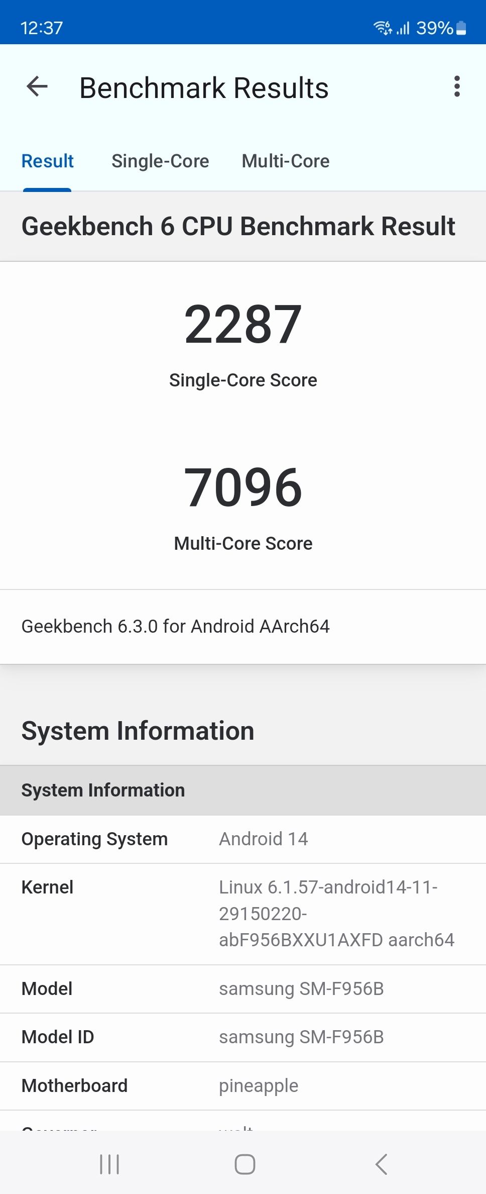 Benchmarks