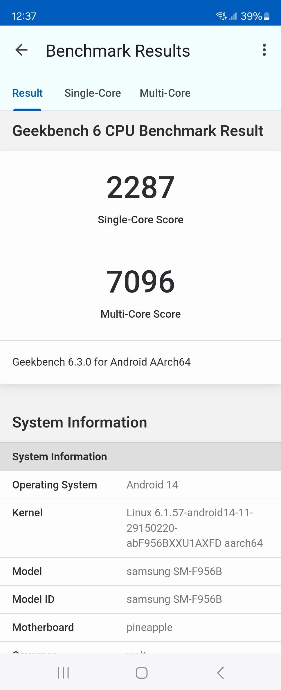 Benchmarks