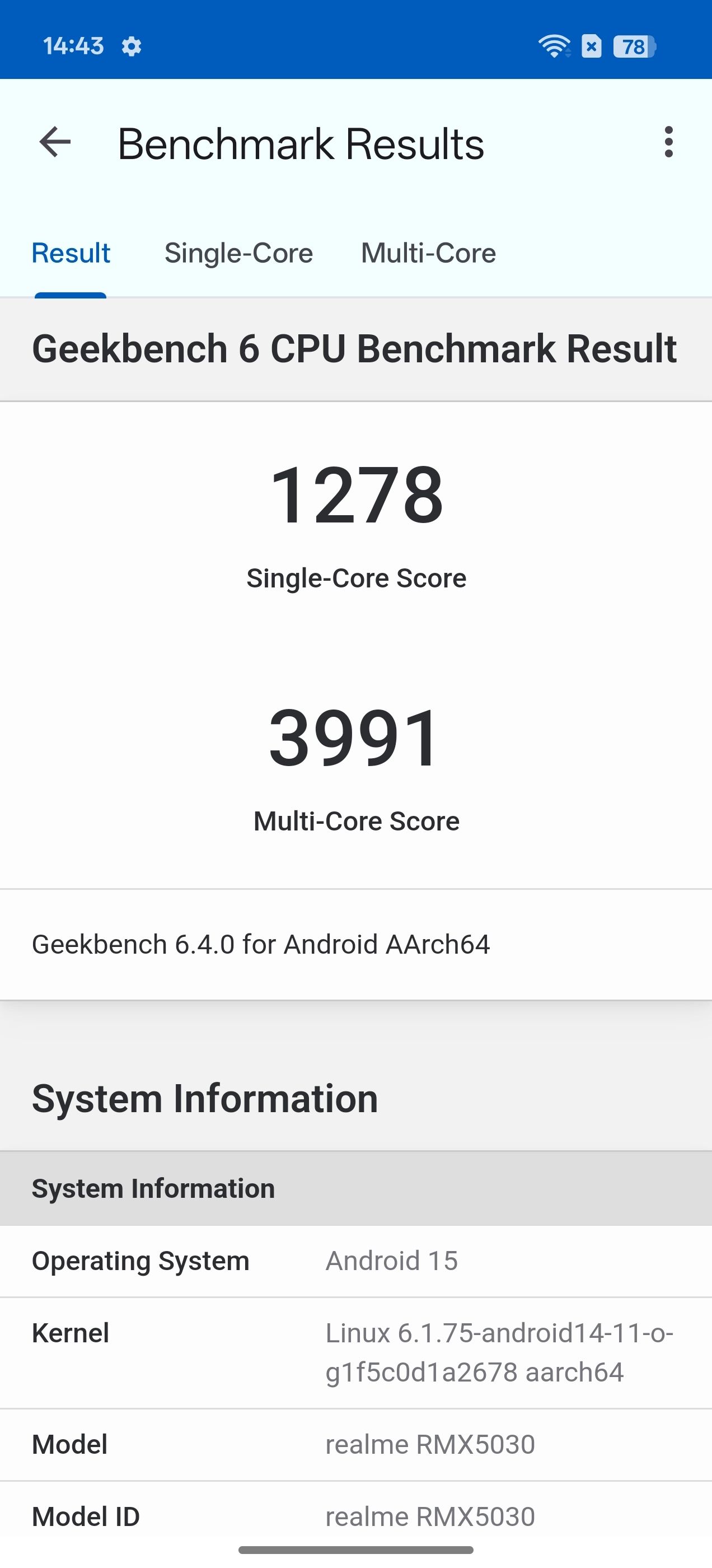 Benchmarks