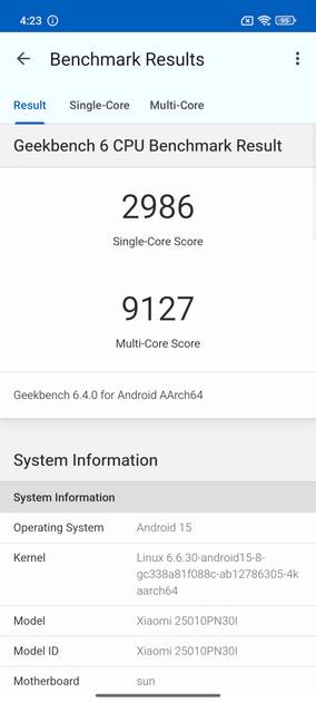 Benchmarks