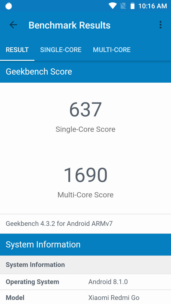 Benchmarks