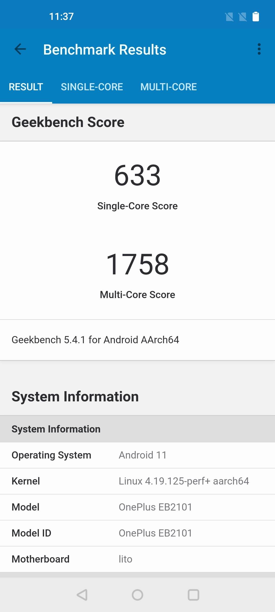 Benchmarks