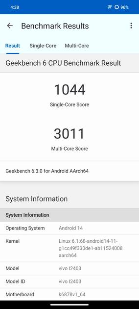 Benchmarks