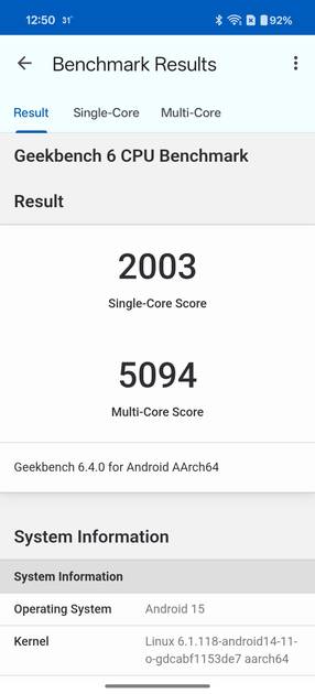 Benchmarks