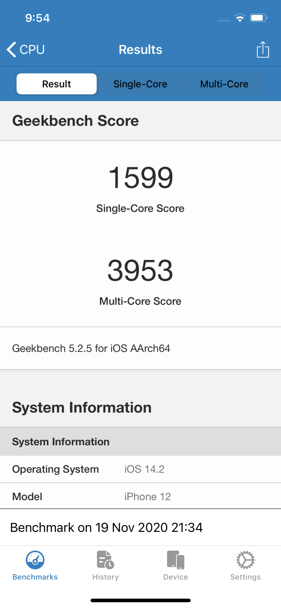 Benchmarks