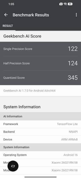 GeekBench AI