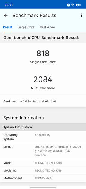 Benchmarks