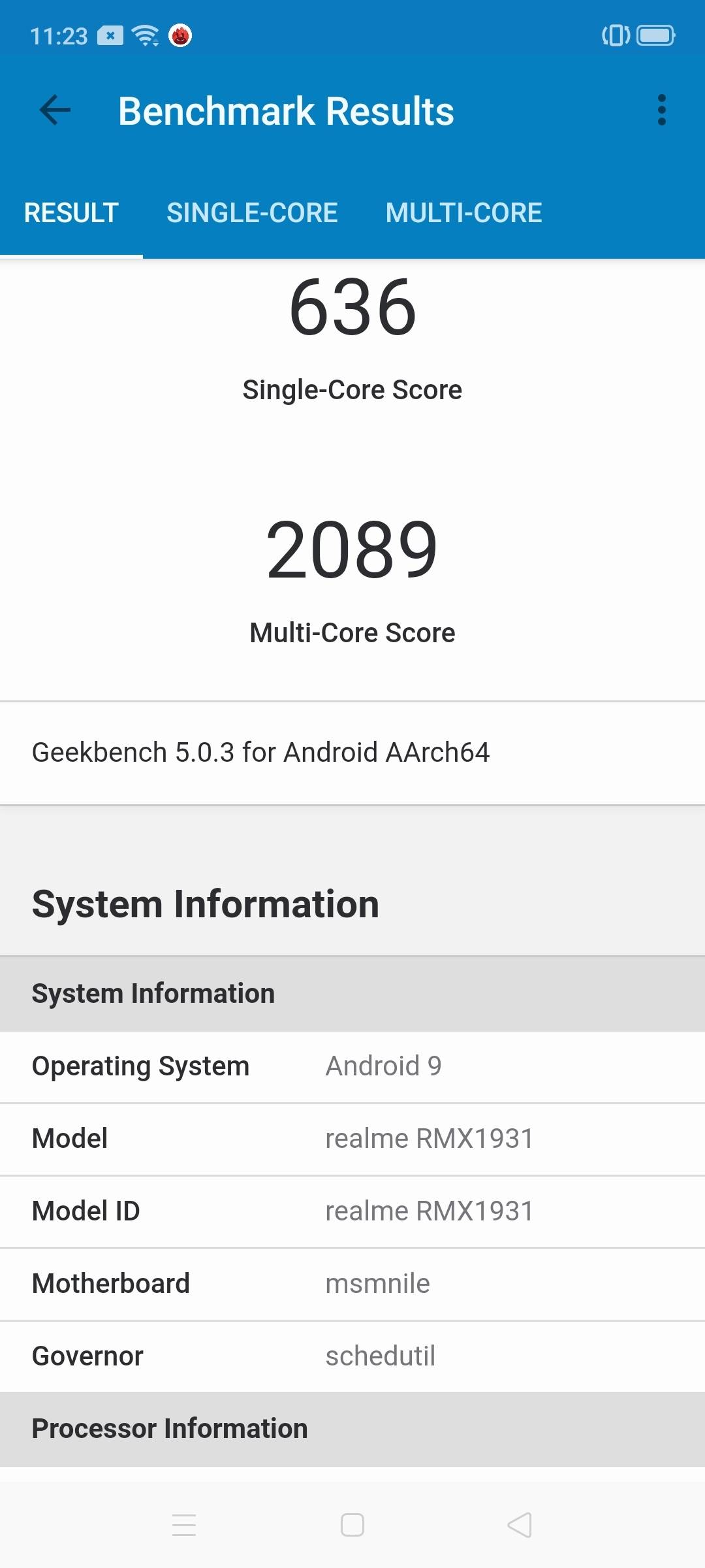 Benchmarks