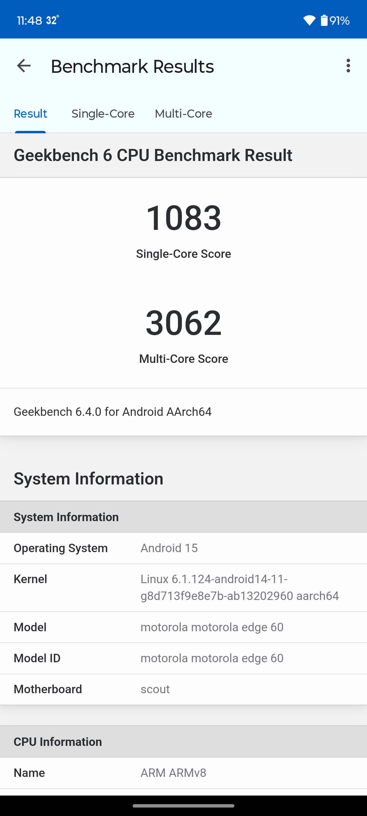 Benchmarks
