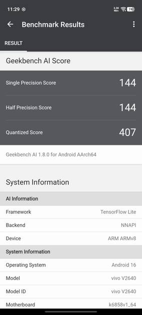 GeekBench AI