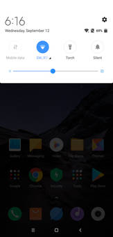 Notification Panel