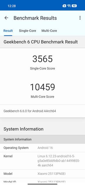 Benchmarks