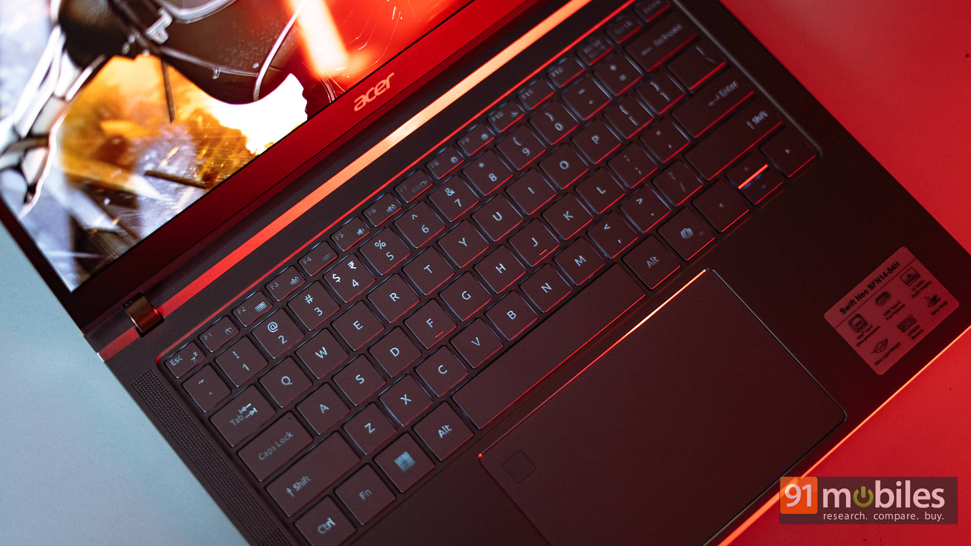 Acer Swift Neo OLED AI PC SFN14-54H (UN.35GSI.002) Laptop (Core Ultra 5/16 GB/512 GB SSD/Windows 11)
