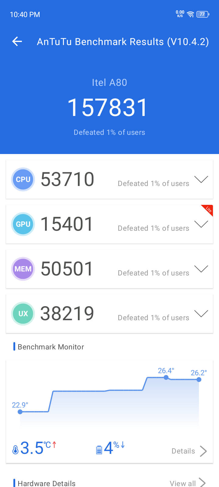 Benchmarks