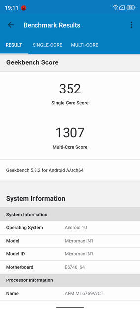 Geekbench5 Benchmark