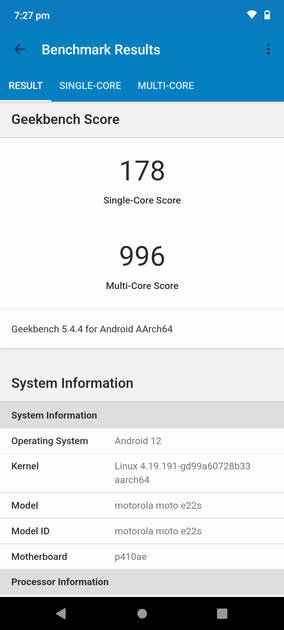 Benchmarks