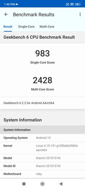 benchmarks