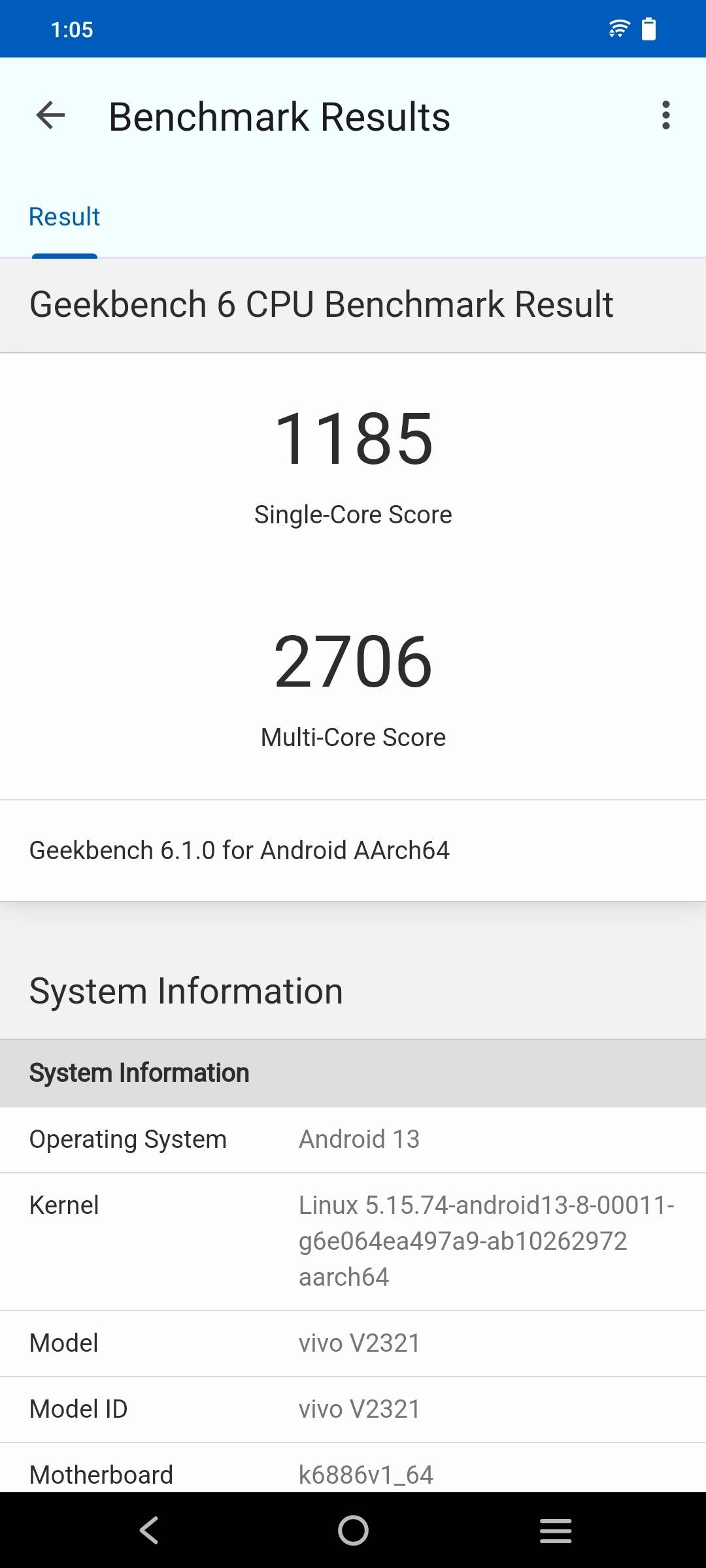 Benchmarks