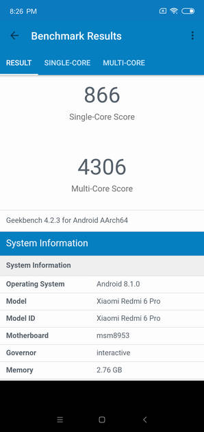 Benchmarks