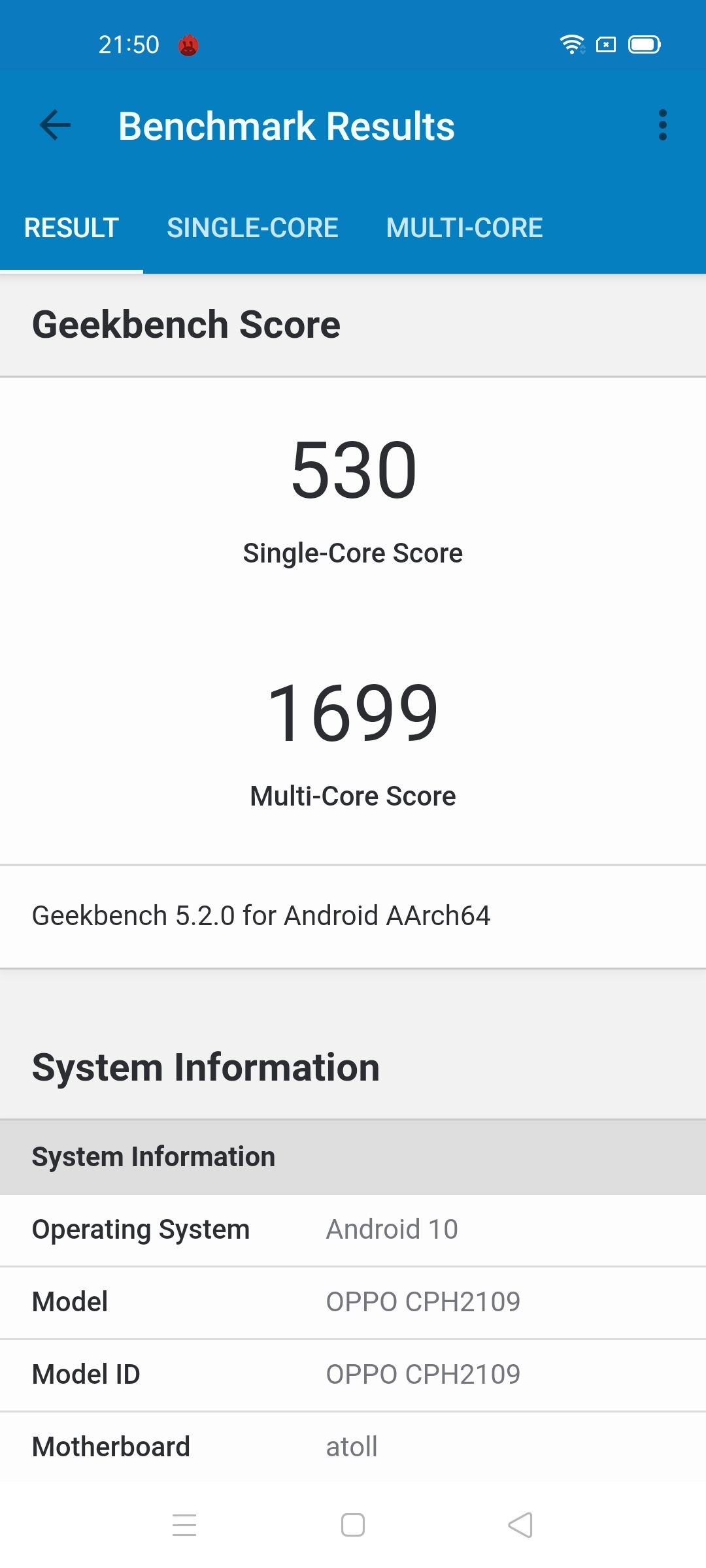 Benchmarks