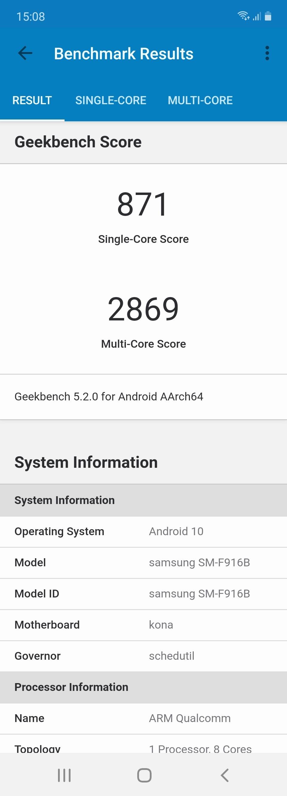 Benchmarks