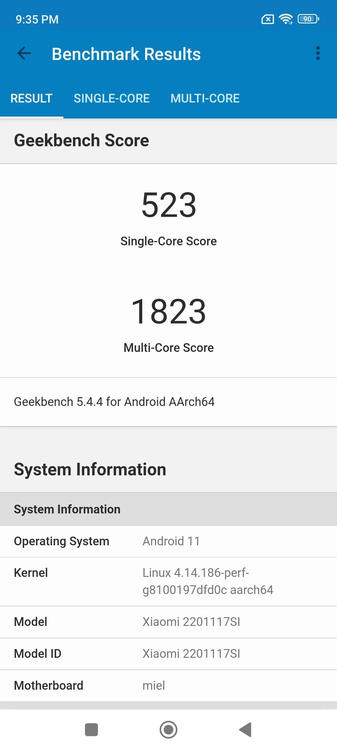 Benchmarks