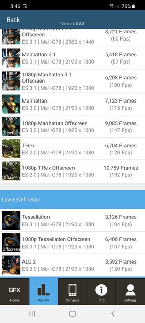 Graphics Benchmark