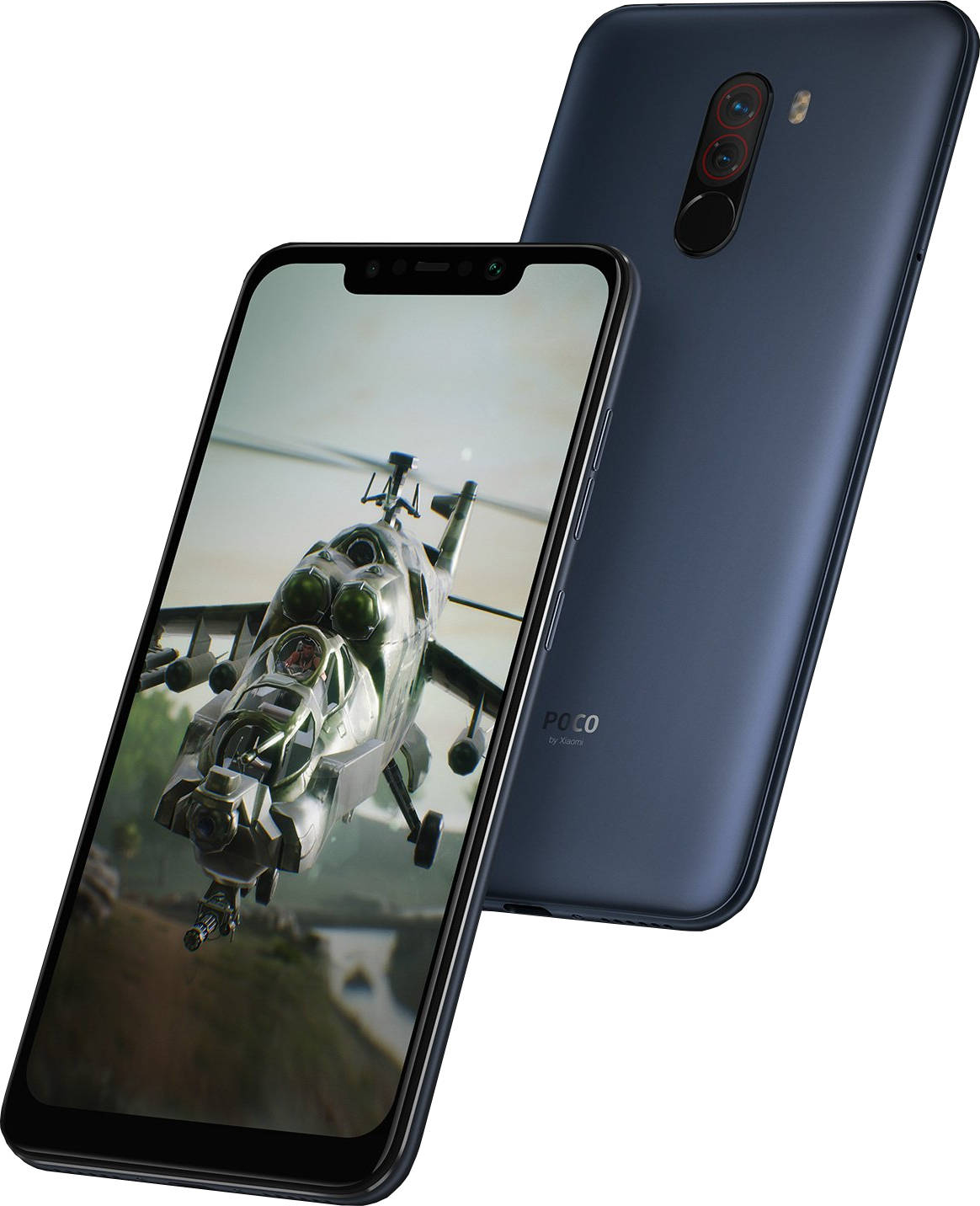 【ほぼ新品】Xiaomi POCOPHONE F1 6GB/128GB ブルー Xiaomi poco Pocophone F1 ブルー 128GB DSDS