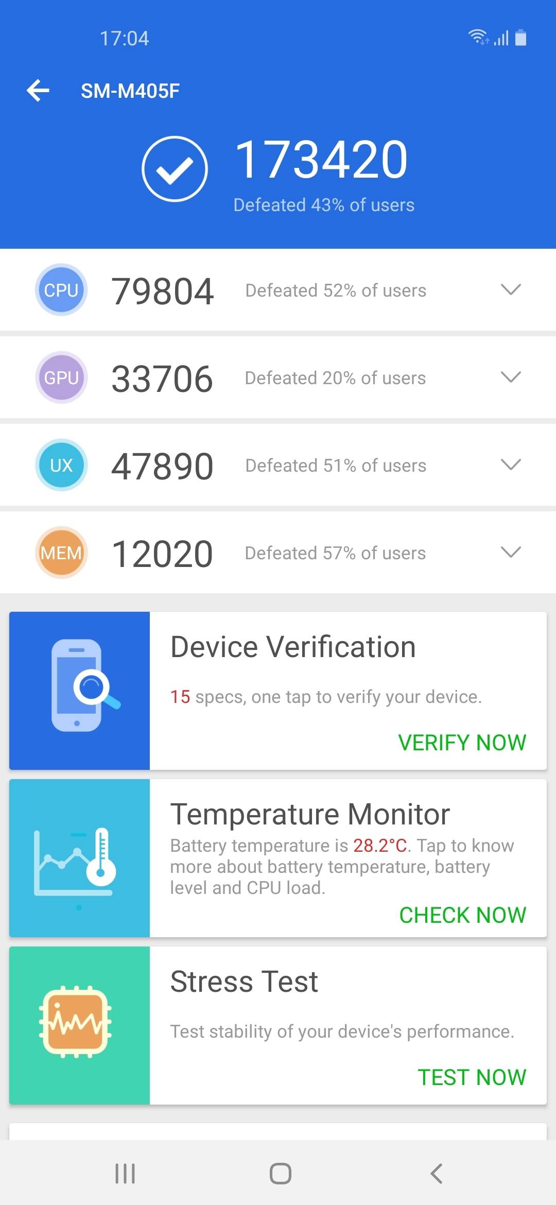 Benchmarks