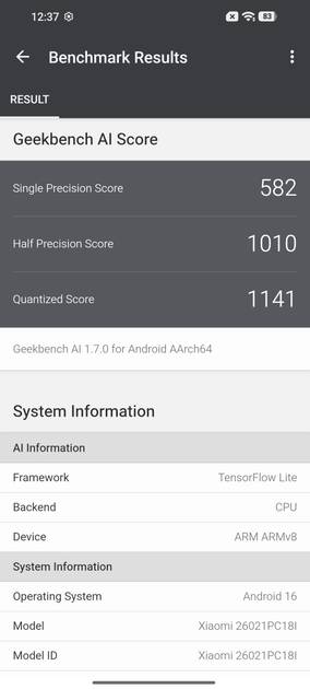 Benchmarks