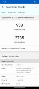 Geekbench6 Benchmark Geekbench6 Benchmark