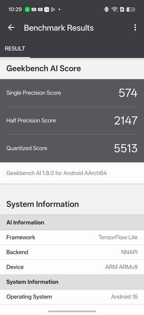 GeekBench AI