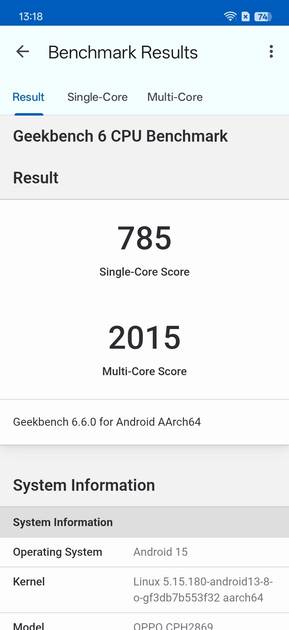 Benchmarks