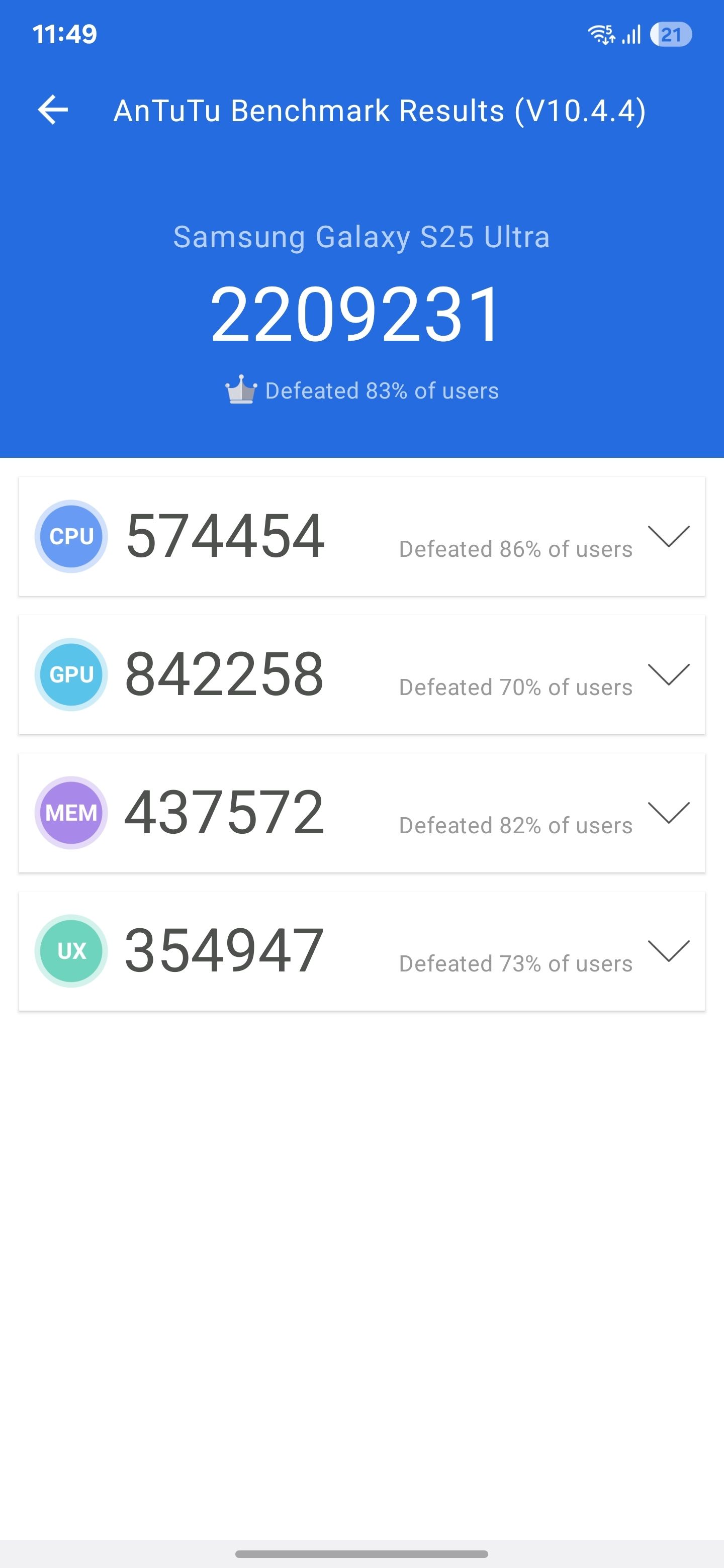 AnTuTu Benchmark