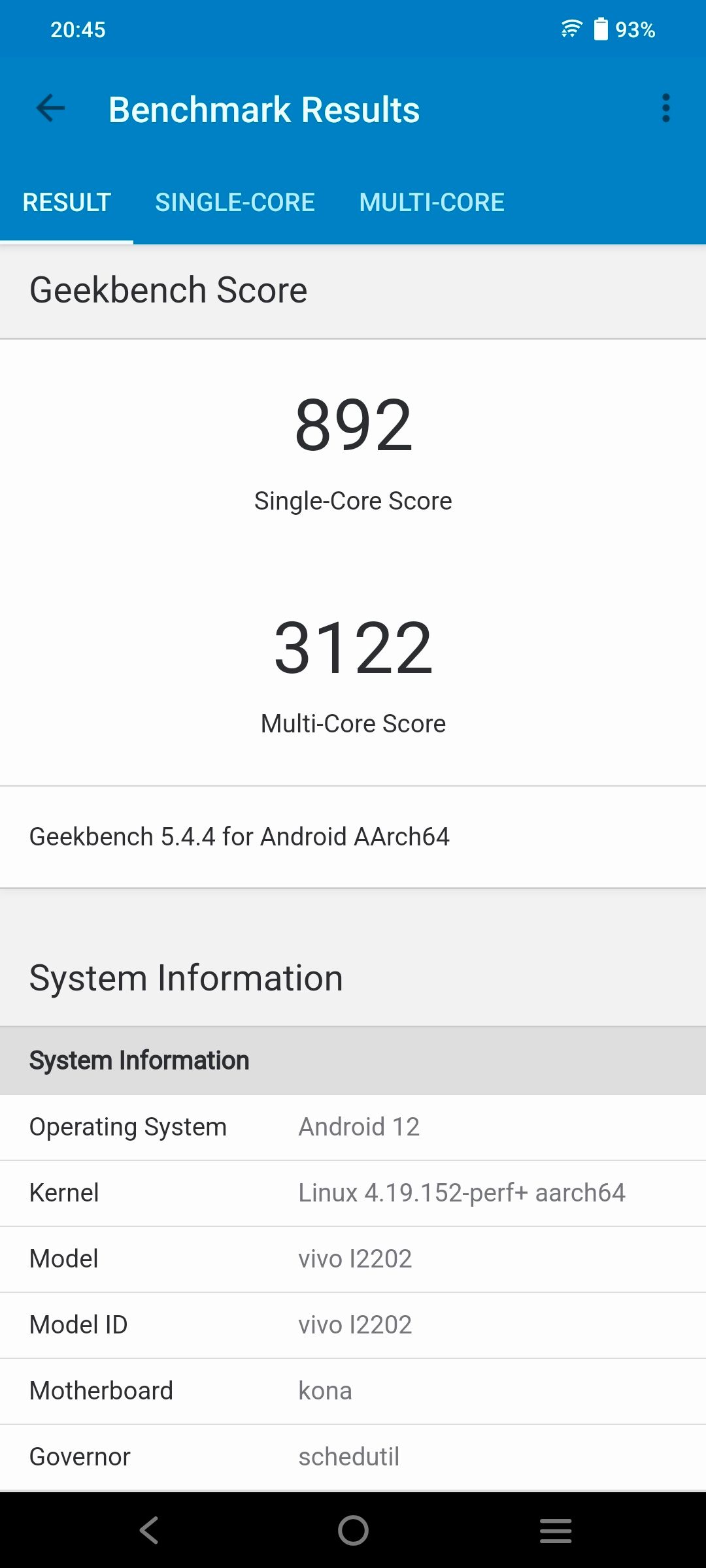 Benchmarks