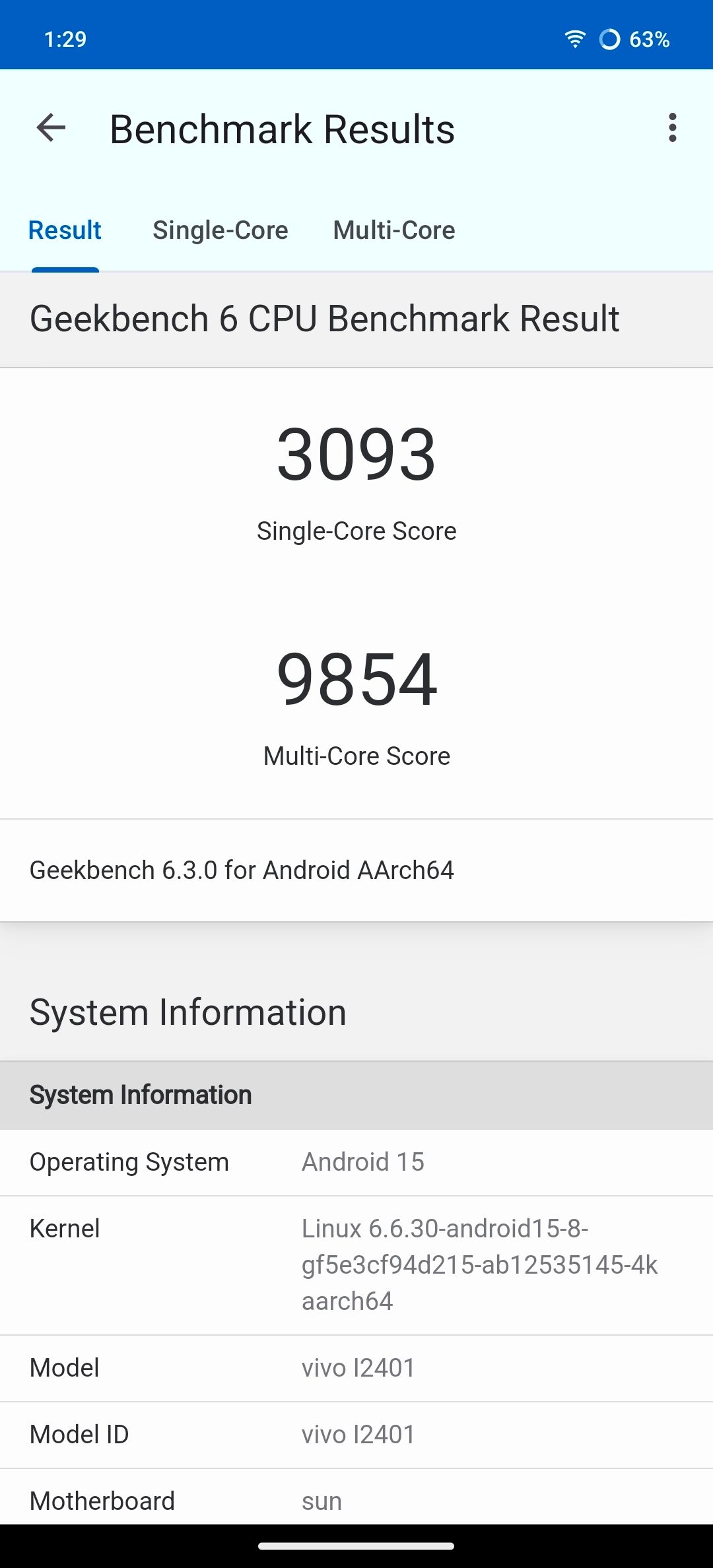 Benchmarks